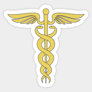 Hermes - God Symbol - Herald of the Gods Sticker